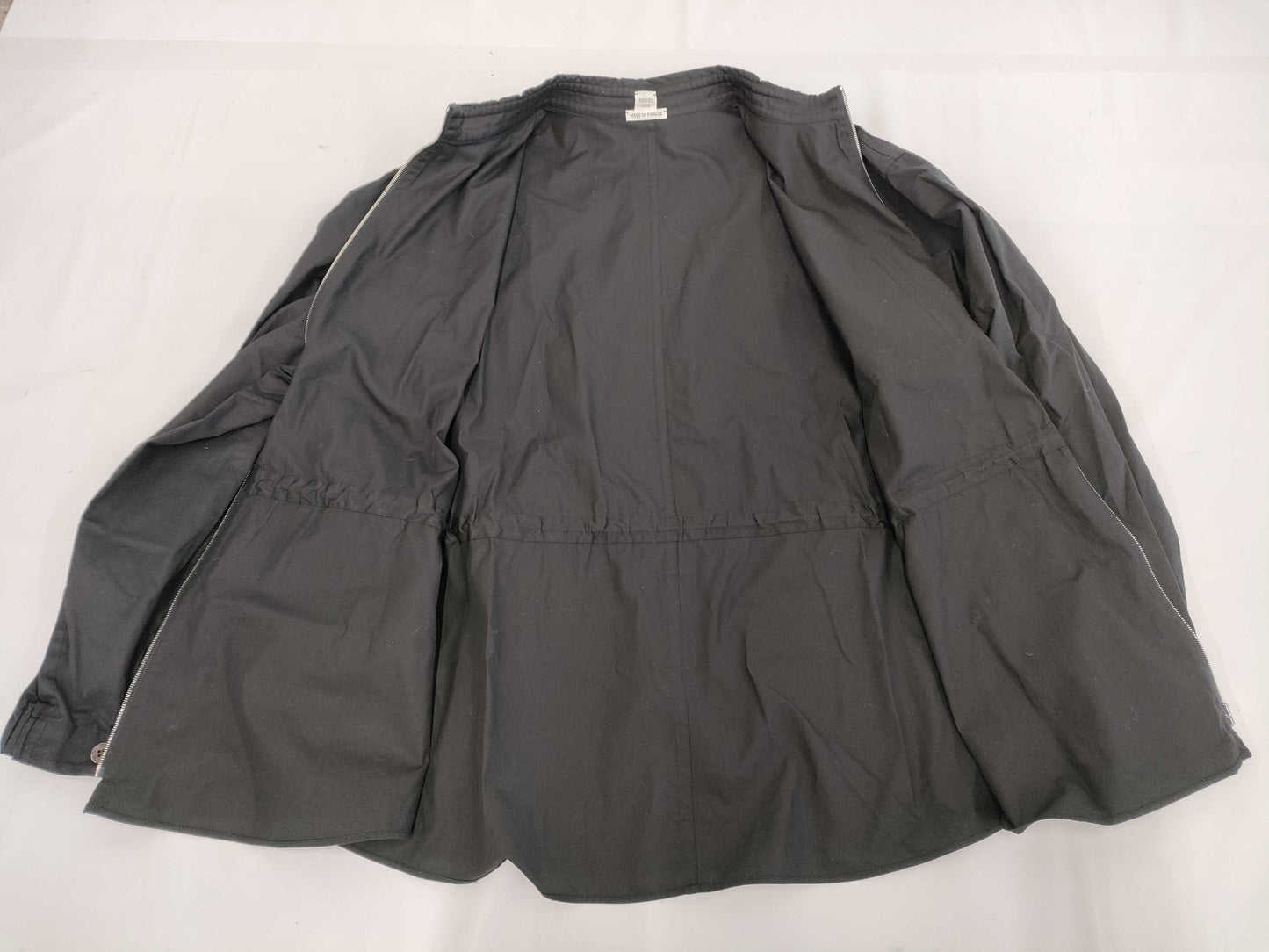 HERMES Rubber Dress One Piece 42 Jacket