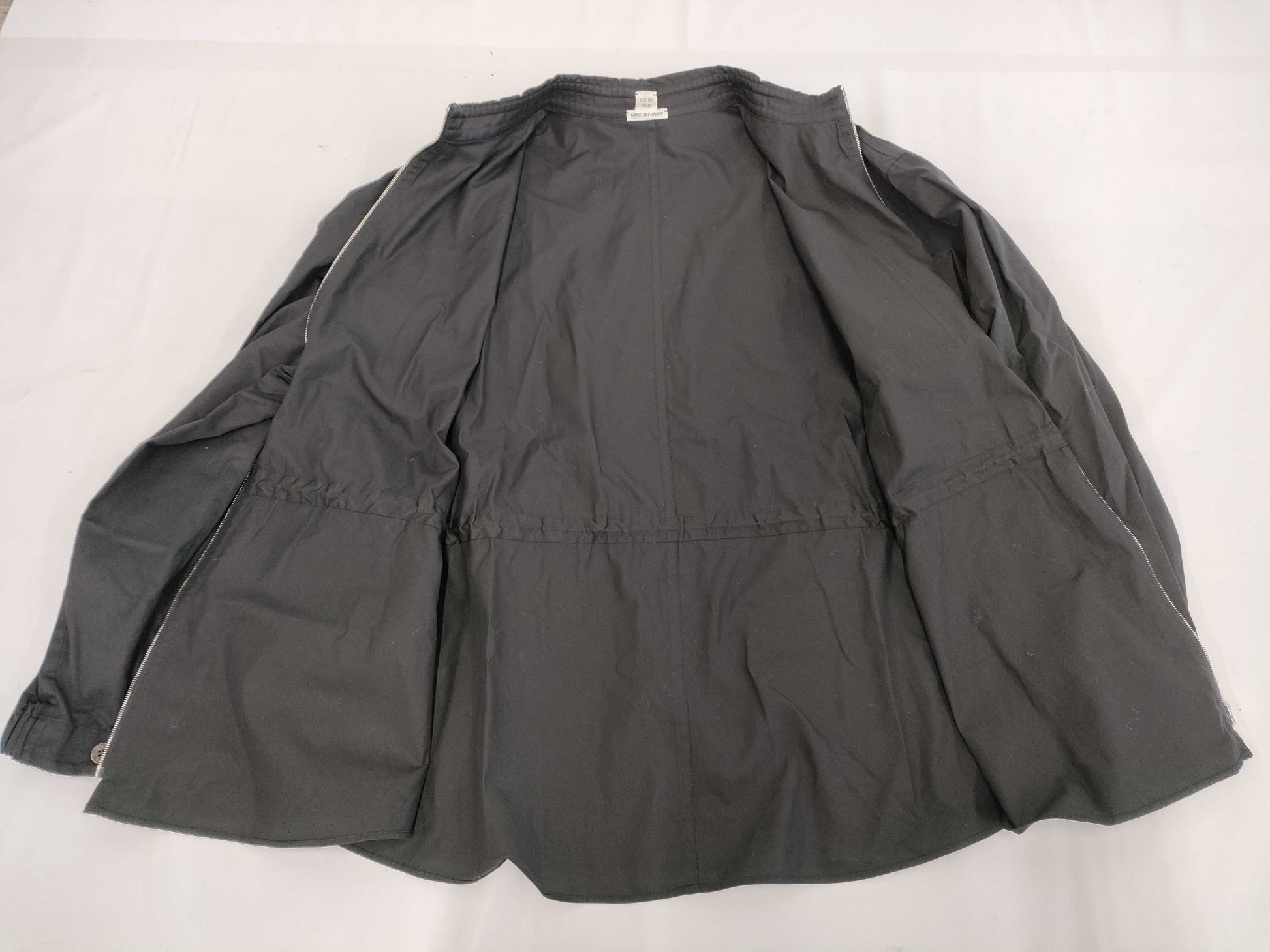 HERMES Rubber Dress One Piece 42 Jacket