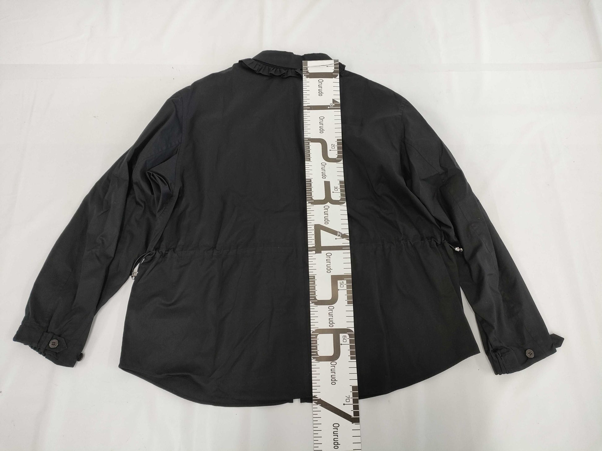 HERMES Rubber Dress One Piece 42 Jacket