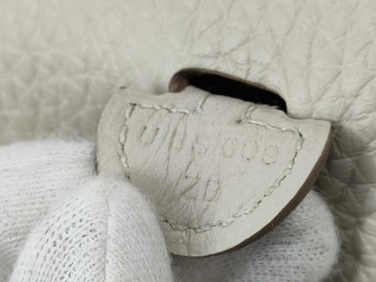 HERMES Mini Evelyn Amazone 16 TPM Beton Shoulder Bag with Silver Hardware and U Stamp
