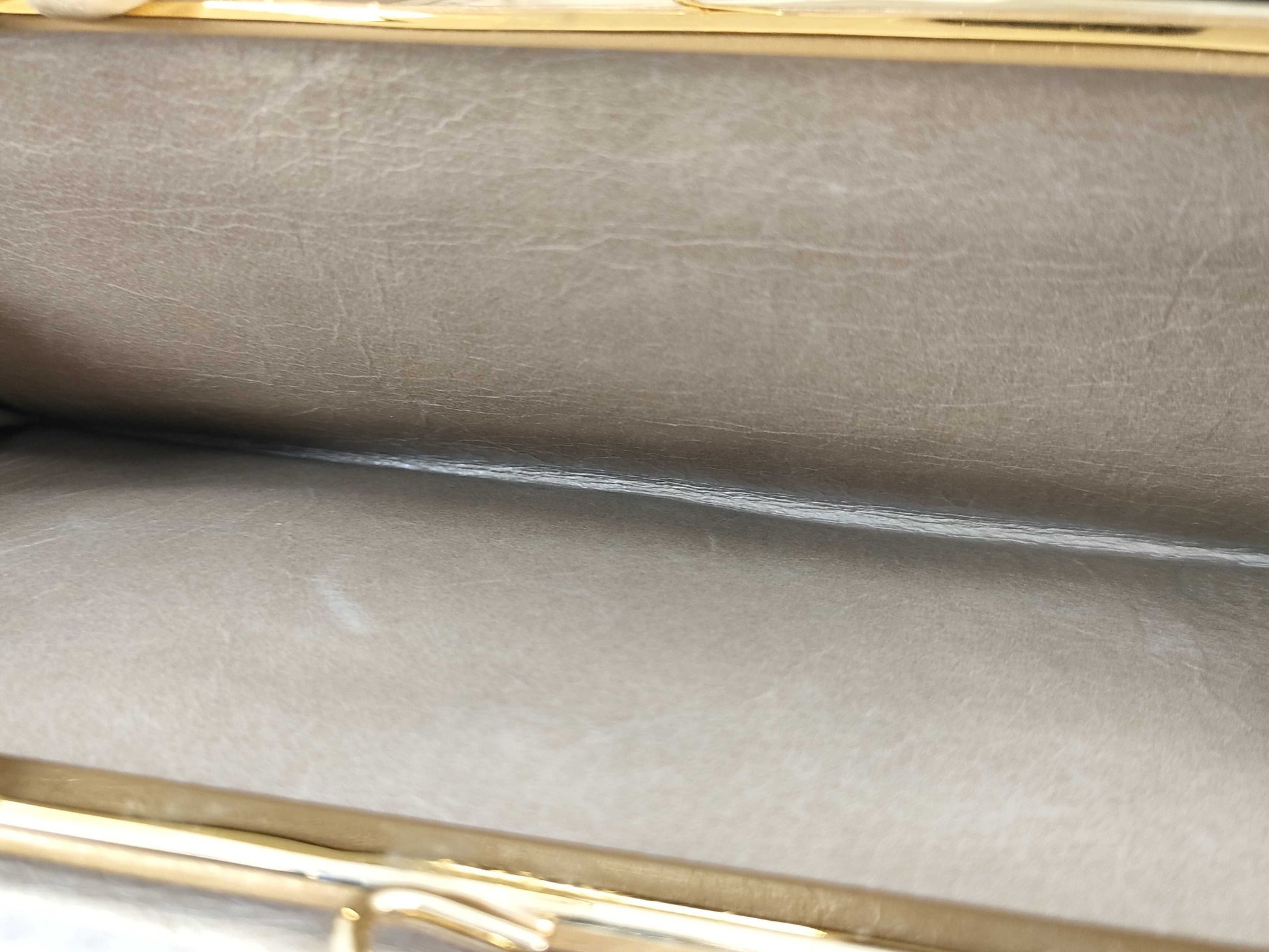 Miu Miu clasp leather long wallet
