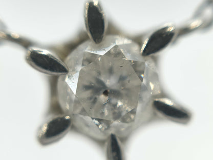D0.33ct PT900/850 2.4g Necklace 