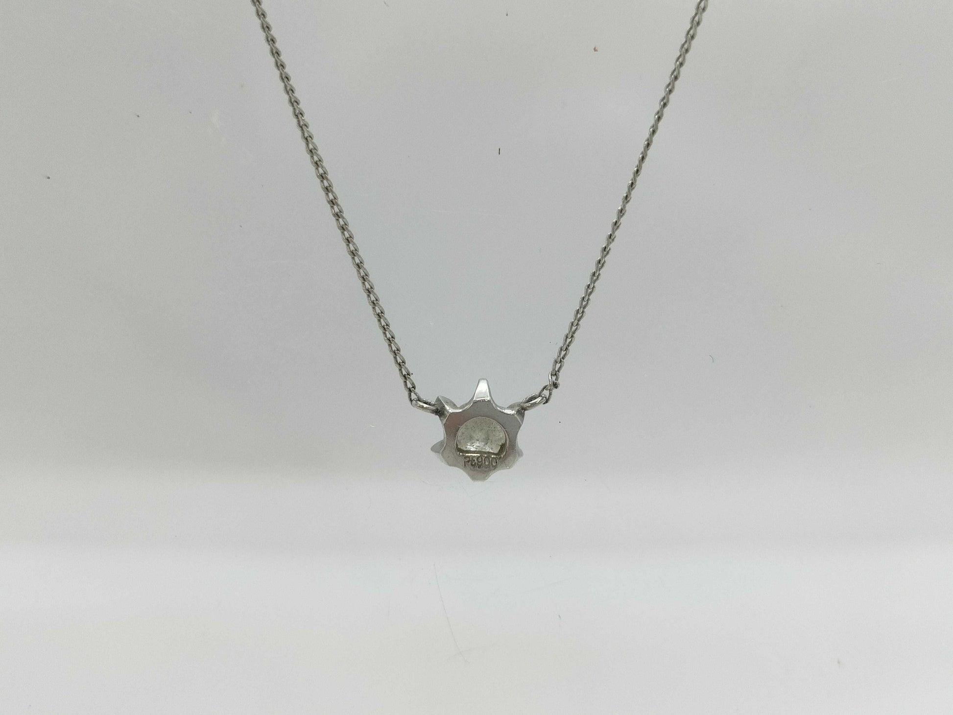 D0.33ct PT900/850 2.4g Necklace 