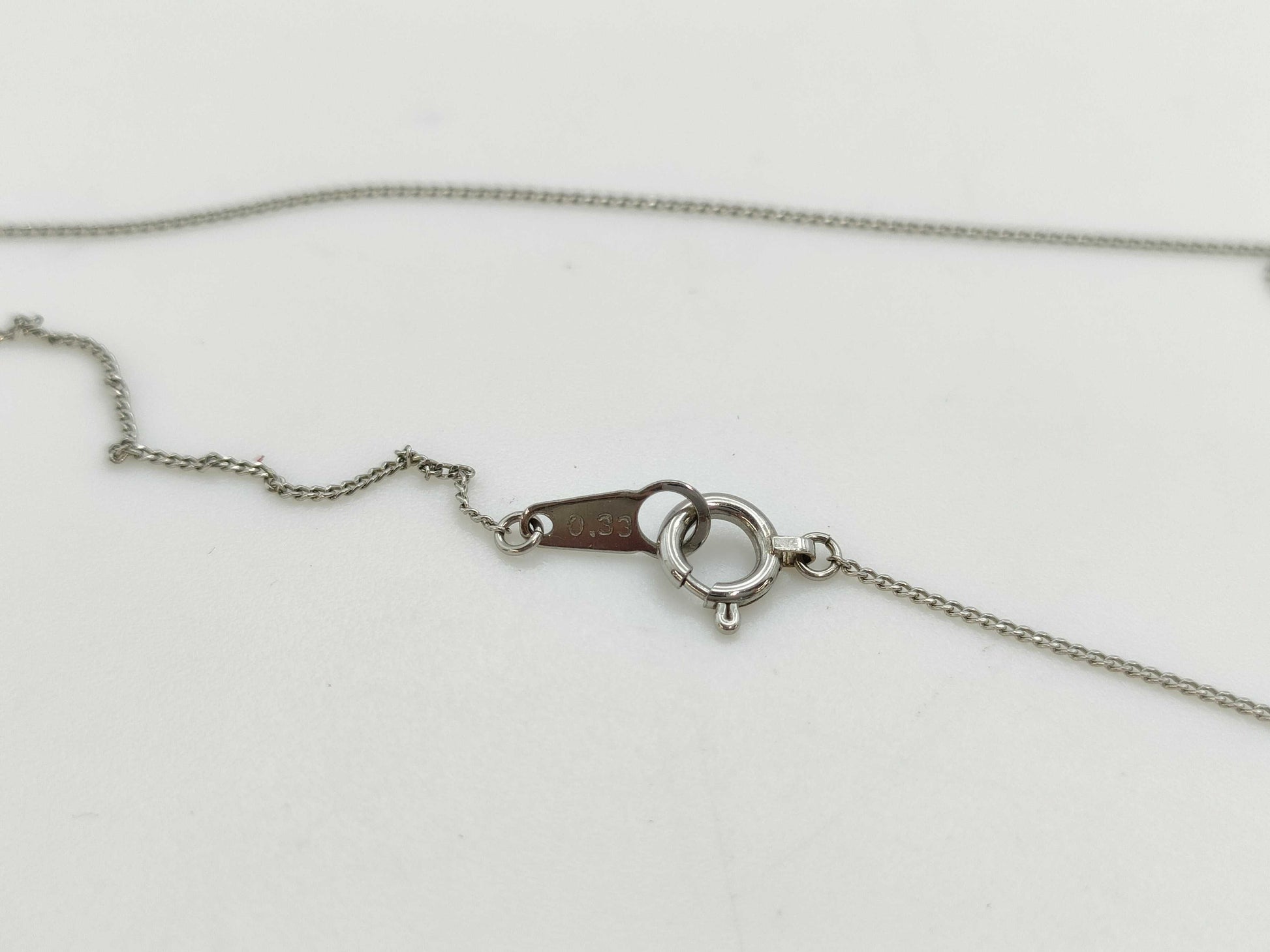 D0.33ct PT900/850 2.4g Necklace 