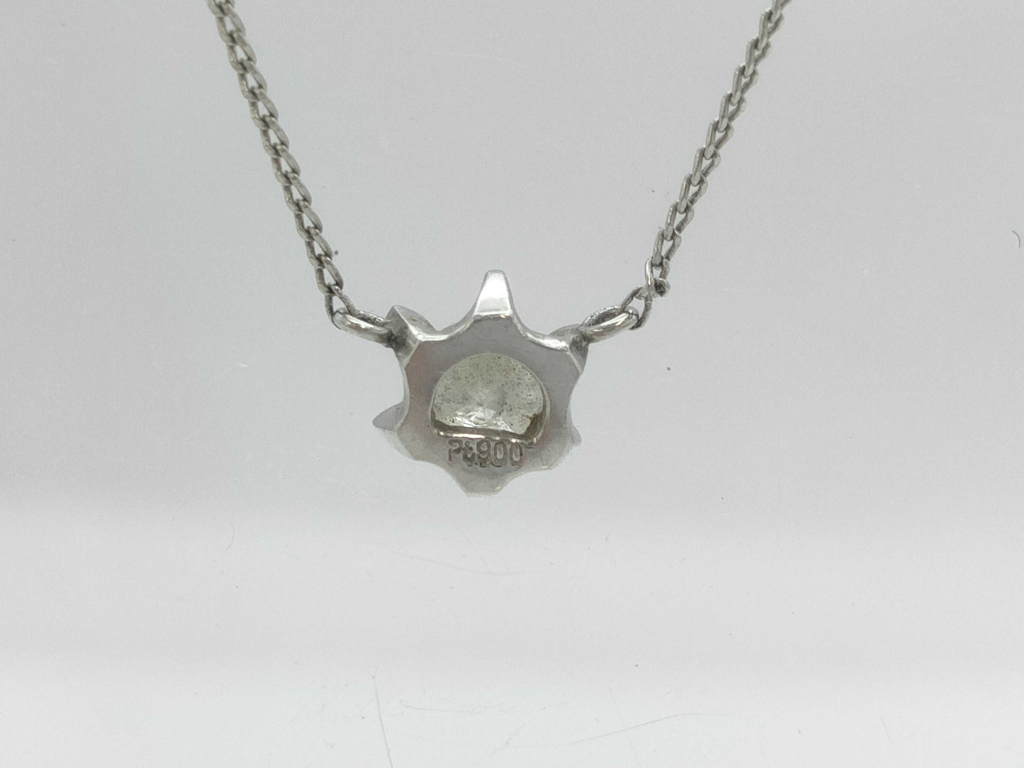 D0.33ct PT900/850 2.4g Necklace 