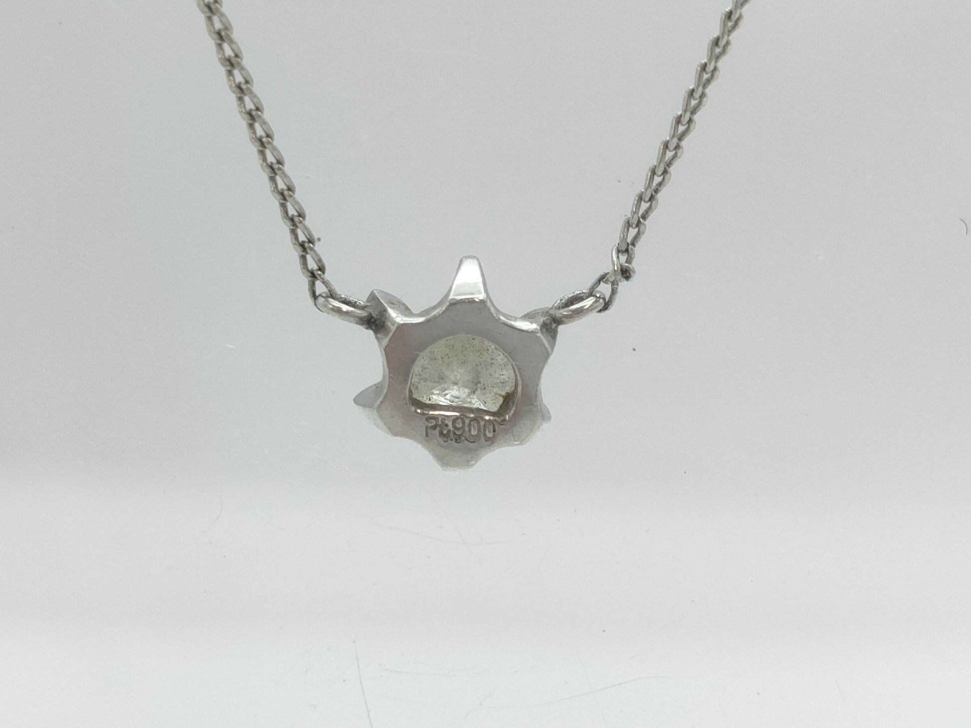 D0.33ct PT900/850 2.4g Necklace 