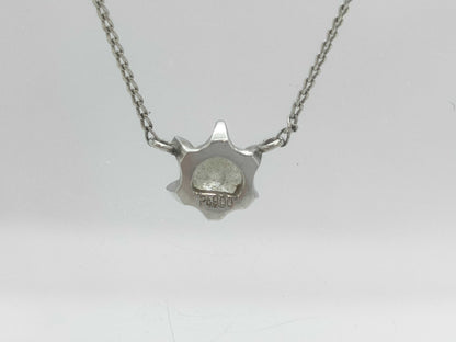 D0.33ct PT900/850 2.4g Necklace 