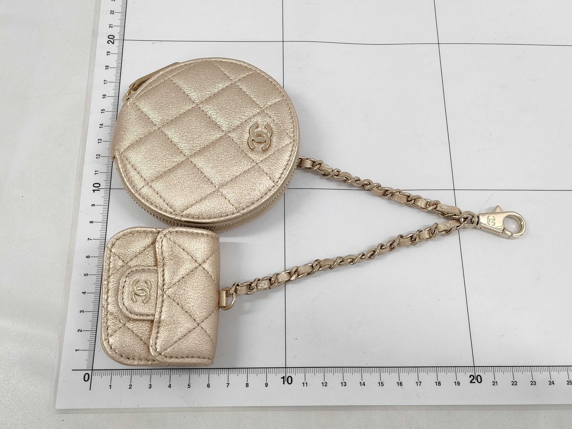 CHANEL CHANEL Coin Case AirPods Case Gold Not for Sale Other Accessories