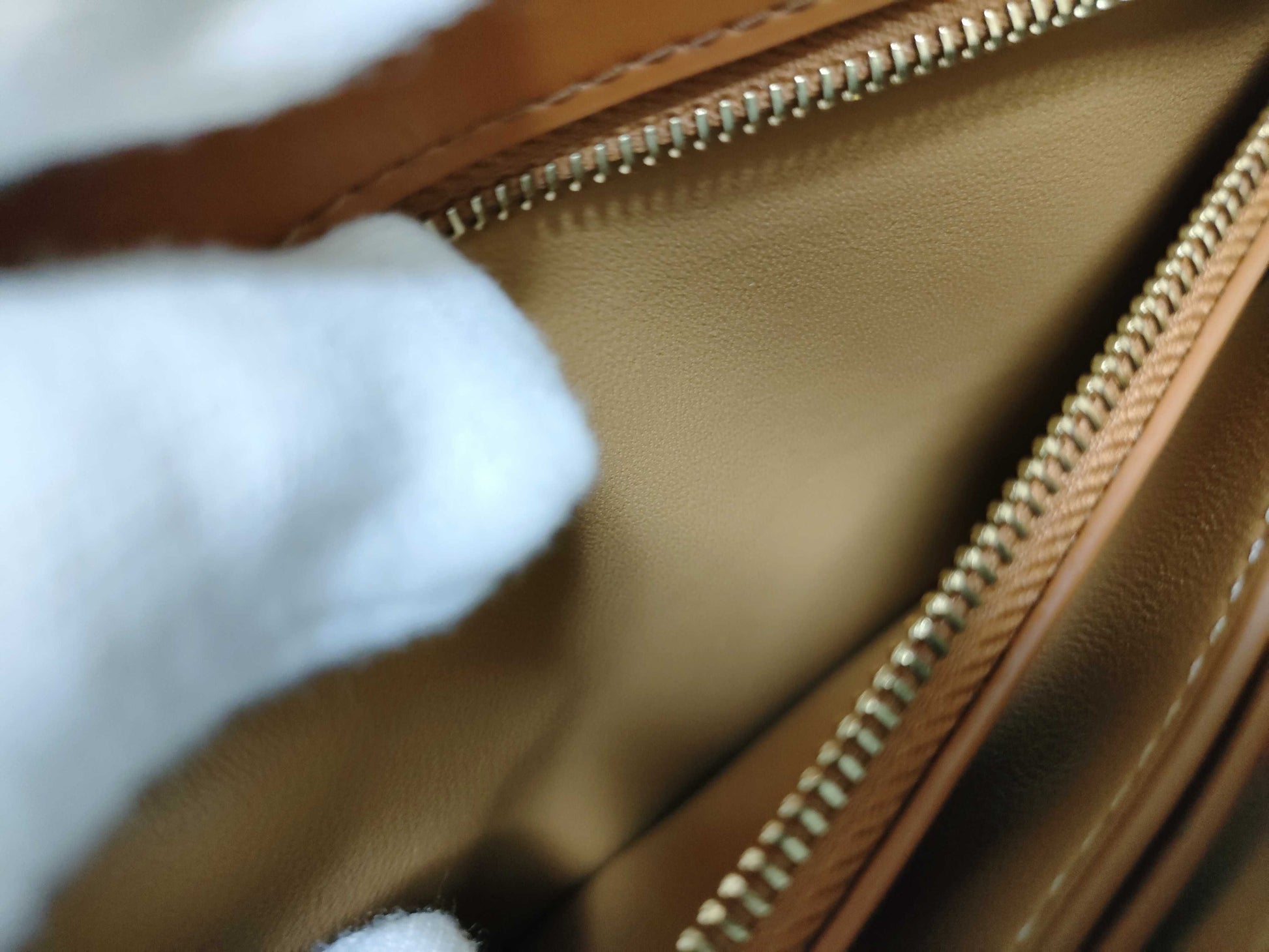 LOEWE Barcelona Shoulder Bag in Sink Calf Leather