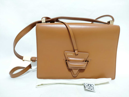 LOEWE Barcelona Shoulder Bag in Sink Calf Leather