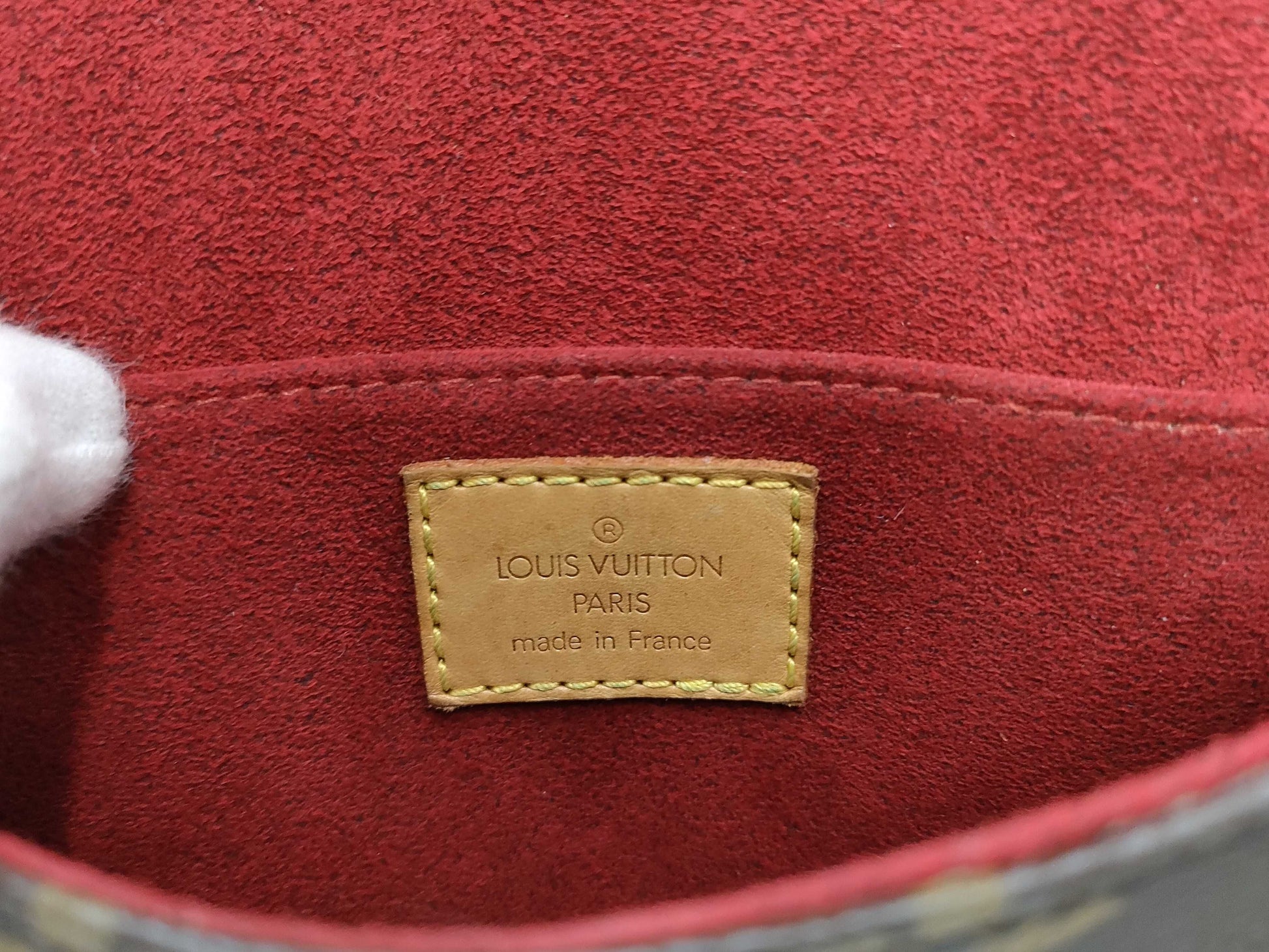 LOUIS VUITTON LOUIS VUITTON Louis Vuitton M51179 Tan Blanc Monogram Shoulder Bag Bag
