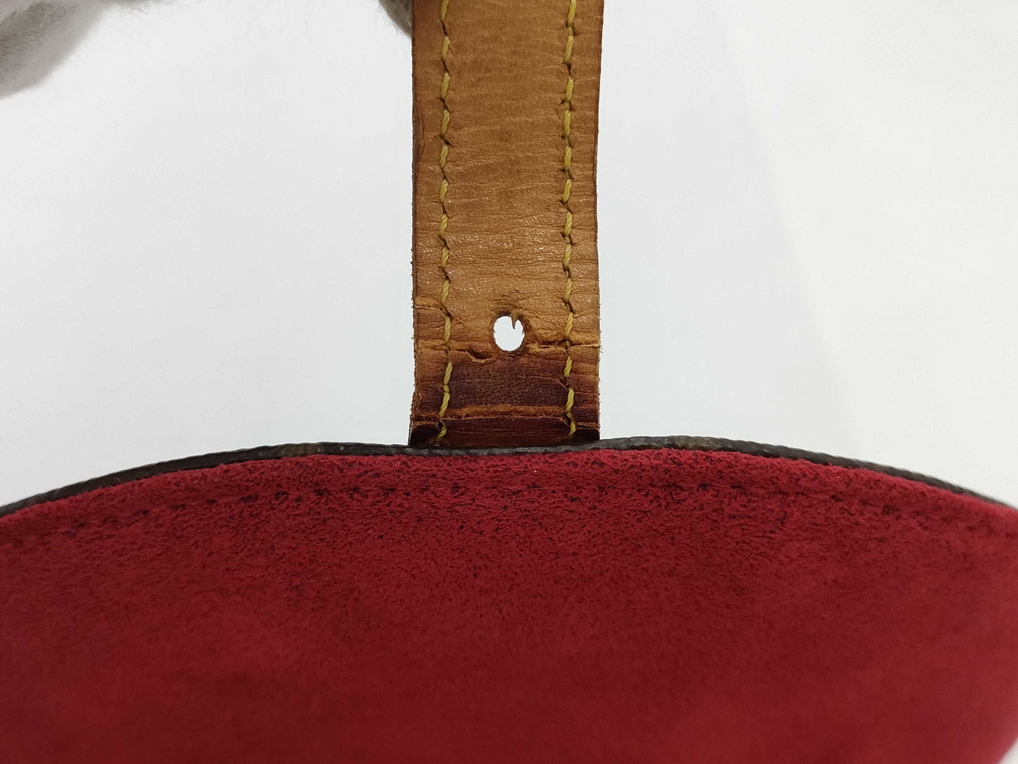 LOUIS VUITTON LOUIS VUITTON Louis Vuitton M51179 Tan Blanc Monogram Shoulder Bag Bag