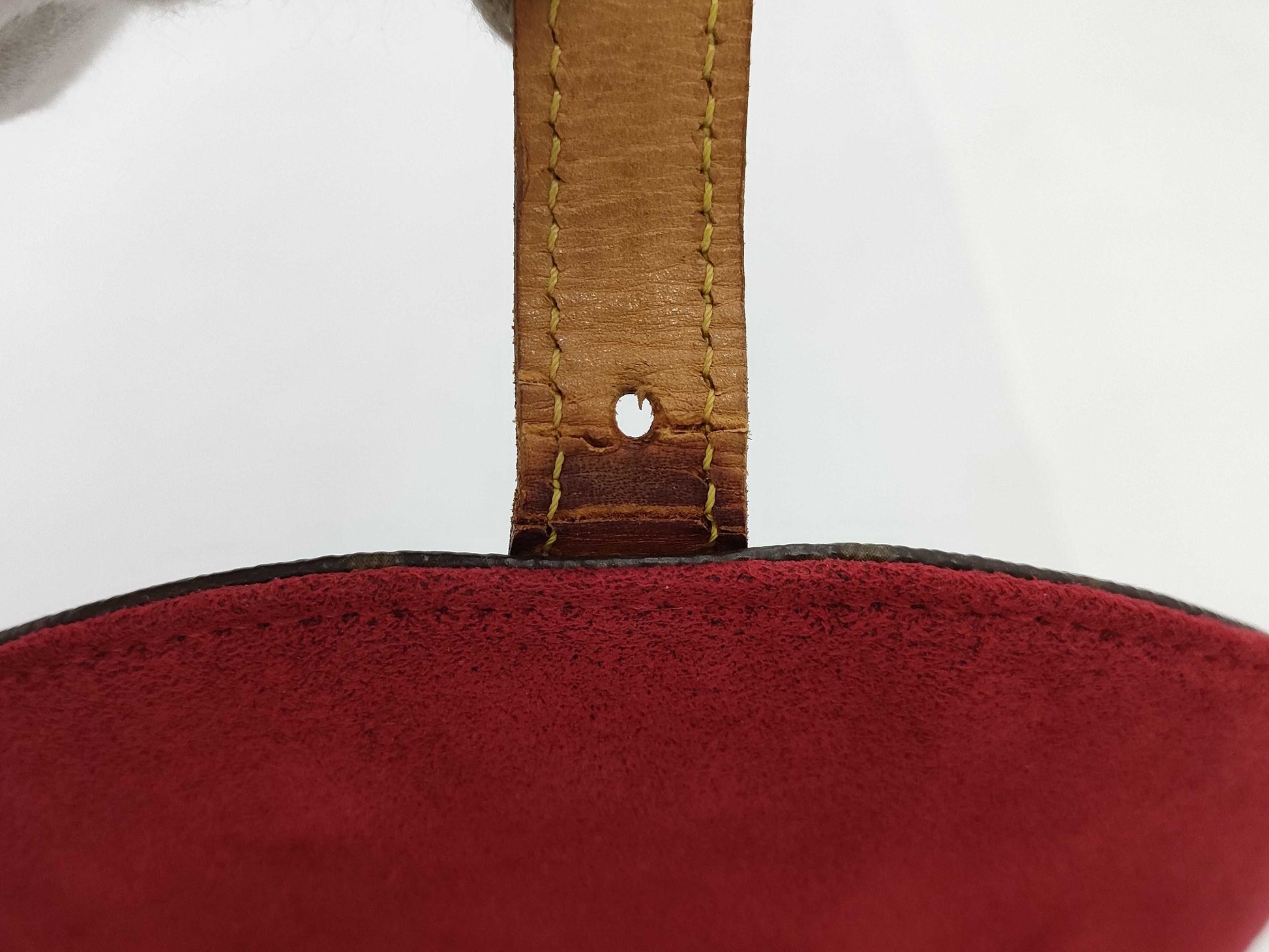 LOUIS VUITTON LOUIS VUITTON Louis Vuitton M51179 Tan Blanc Monogram Shoulder Bag Bag