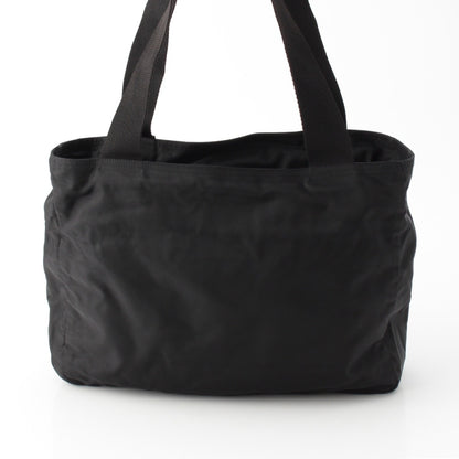 PRADA Tessuto Triangle Logo Tote Bag Shoulder Bag Black Tote Bag