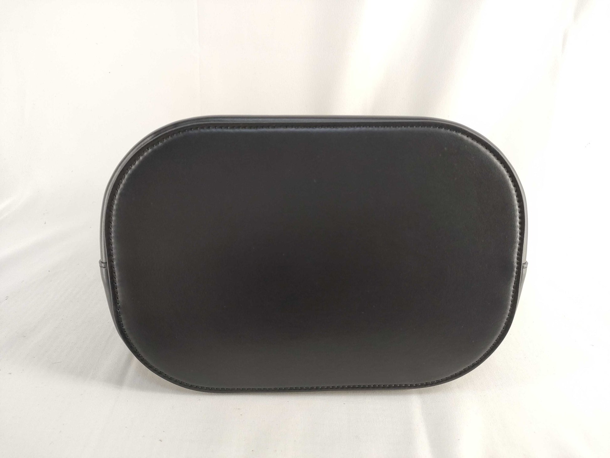 CELINE Medium Bucket Louise Handbag in Smooth Calfskin, Black, Current Model