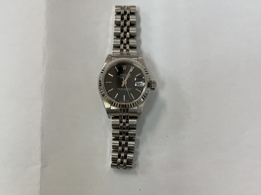ROLEX 79174 P254673 Black Dial Women's Watch