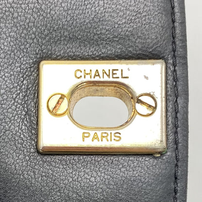 CHANEL CHANEL Matelasse Diana Turnlock Coco Mark Lambskin Chain Shoulder Bag