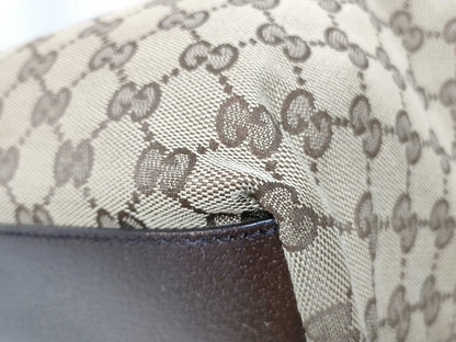 GUCCI GG Canvas GUCCI Gucci Sherry Line GG Canvas Tote Bag Handbag