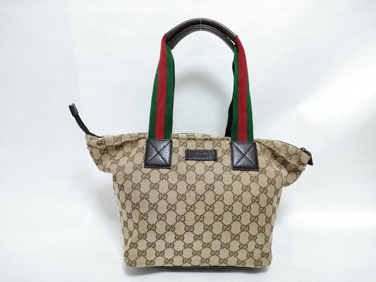 GUCCI GG Canvas GUCCI Gucci Sherry Line GG Canvas Tote Bag Handbag