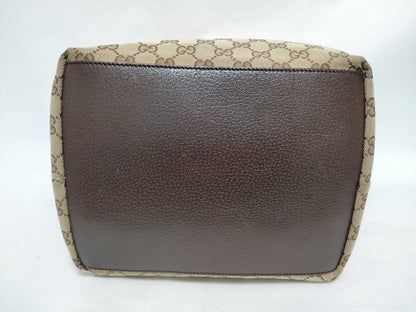 GUCCI GG Canvas GUCCI Gucci Sherry Line GG Canvas Tote Bag Handbag