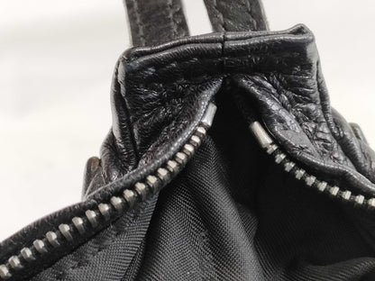 FENDI Fendi Leather Black Shoulder Bag Shoulder Bag