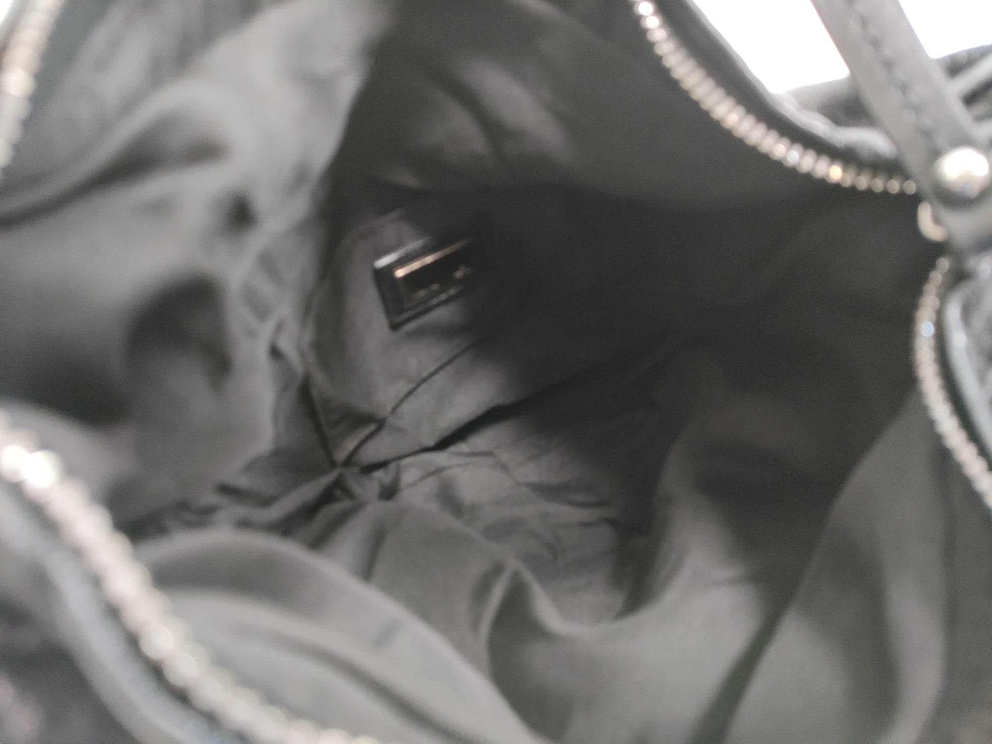 FENDI Fendi Leather Black Shoulder Bag Shoulder Bag