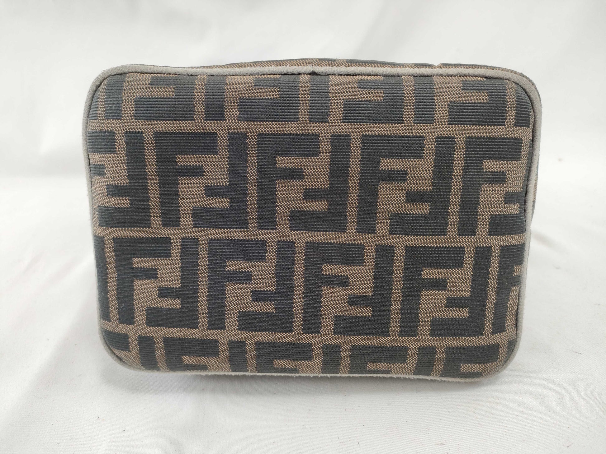 FENDI Zucca Mamma Bucket Shoulder Bag