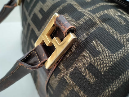 FENDI Zucca pattern Fendi Zucca vanity handbag handbag