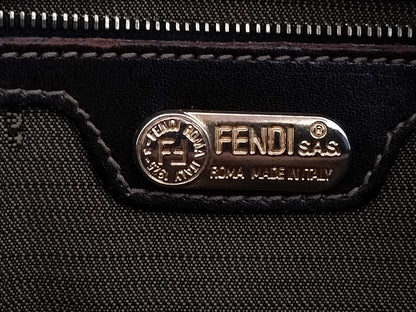 FENDI Zucca pattern Fendi Zucca vanity handbag handbag