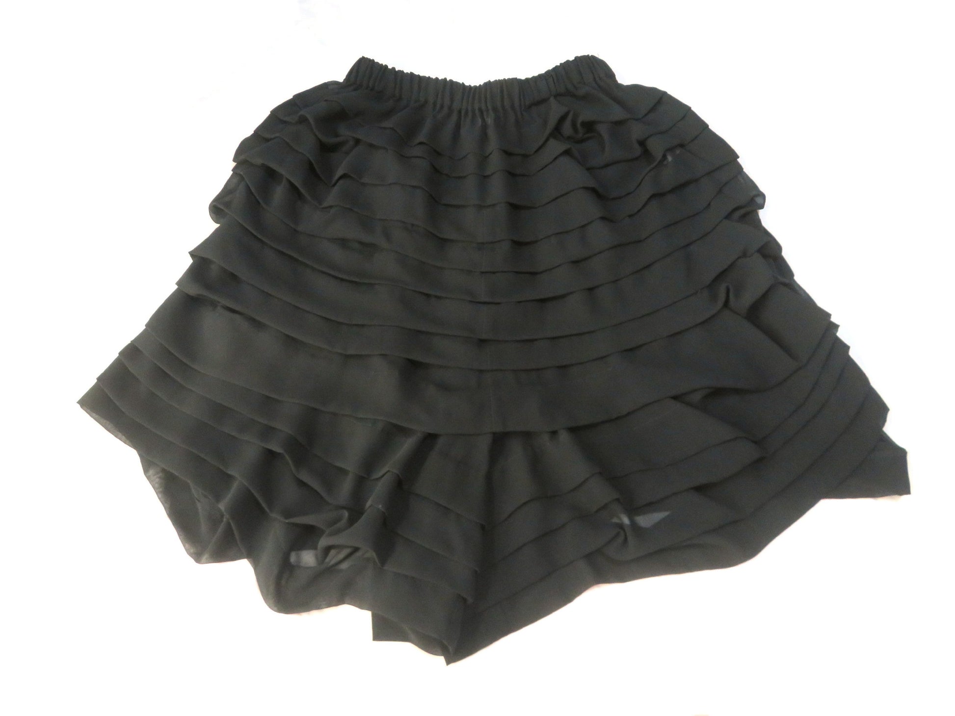 COMME des GARCONS Comme des Garcons Tiered Ruffle Long Skirt Pants