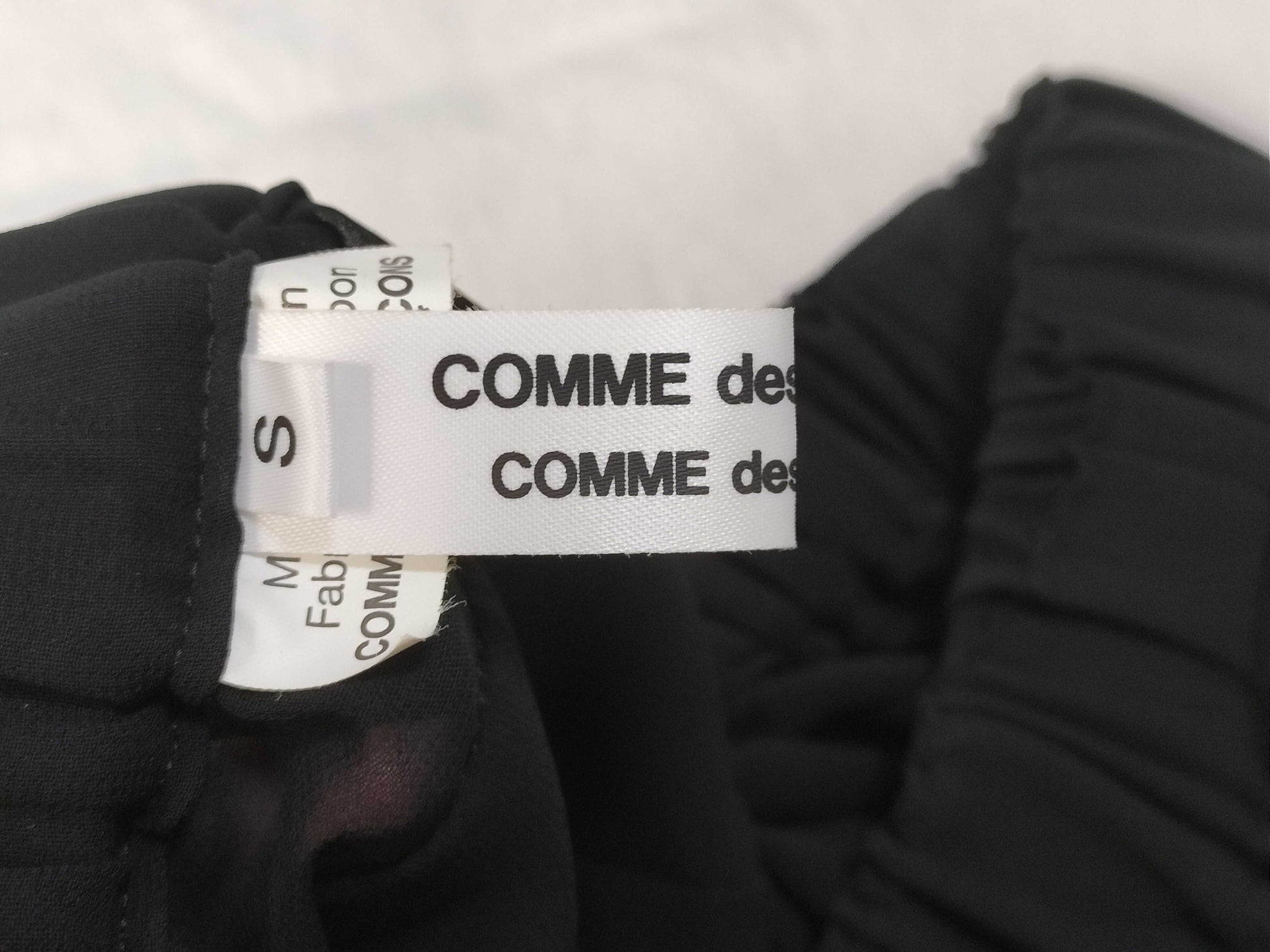 COMME des GARCONS Comme des Garcons Tiered Ruffle Long Skirt Pants