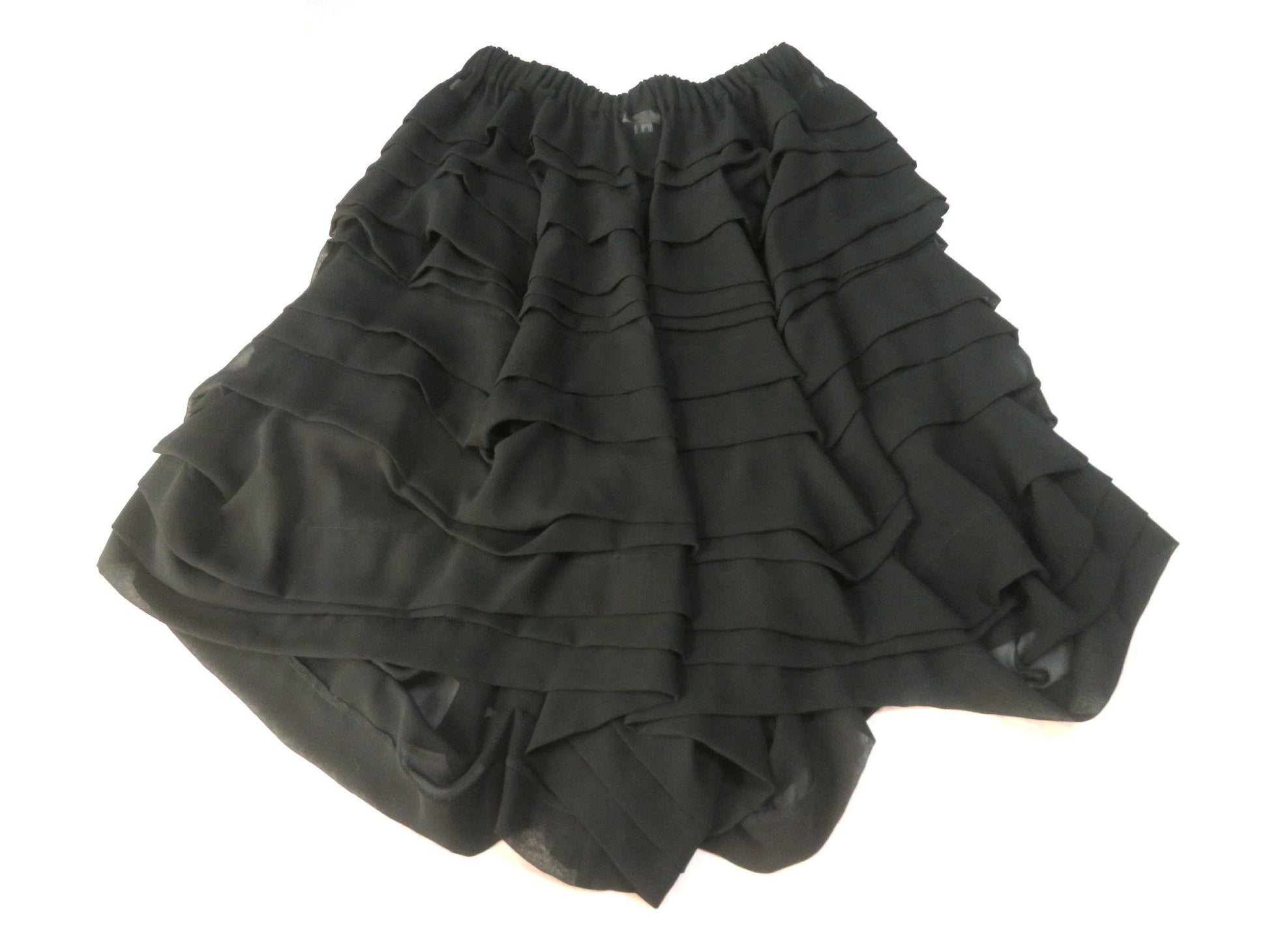 COMME des GARCONS Comme des Garcons Tiered Ruffle Long Skirt Pants