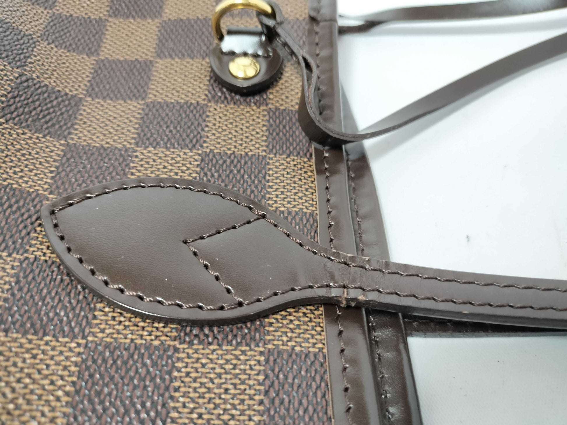 LOUIS VUITTON N41359 Damier Neverfull PM Tote Bag