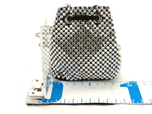 PRADA PRADA Crystal Satin Pouch Pouch