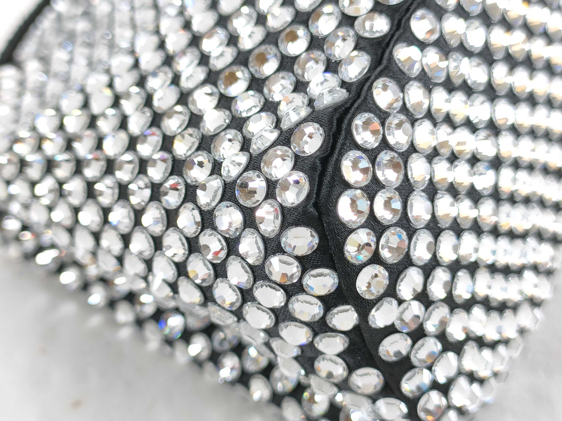 PRADA PRADA Crystal Satin Pouch Pouch