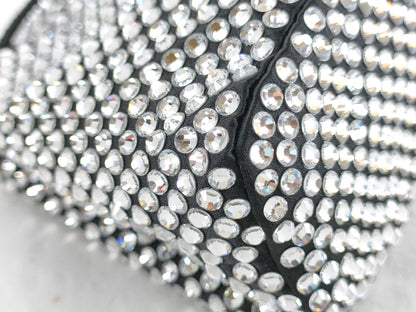 PRADA PRADA Crystal Satin Pouch Pouch