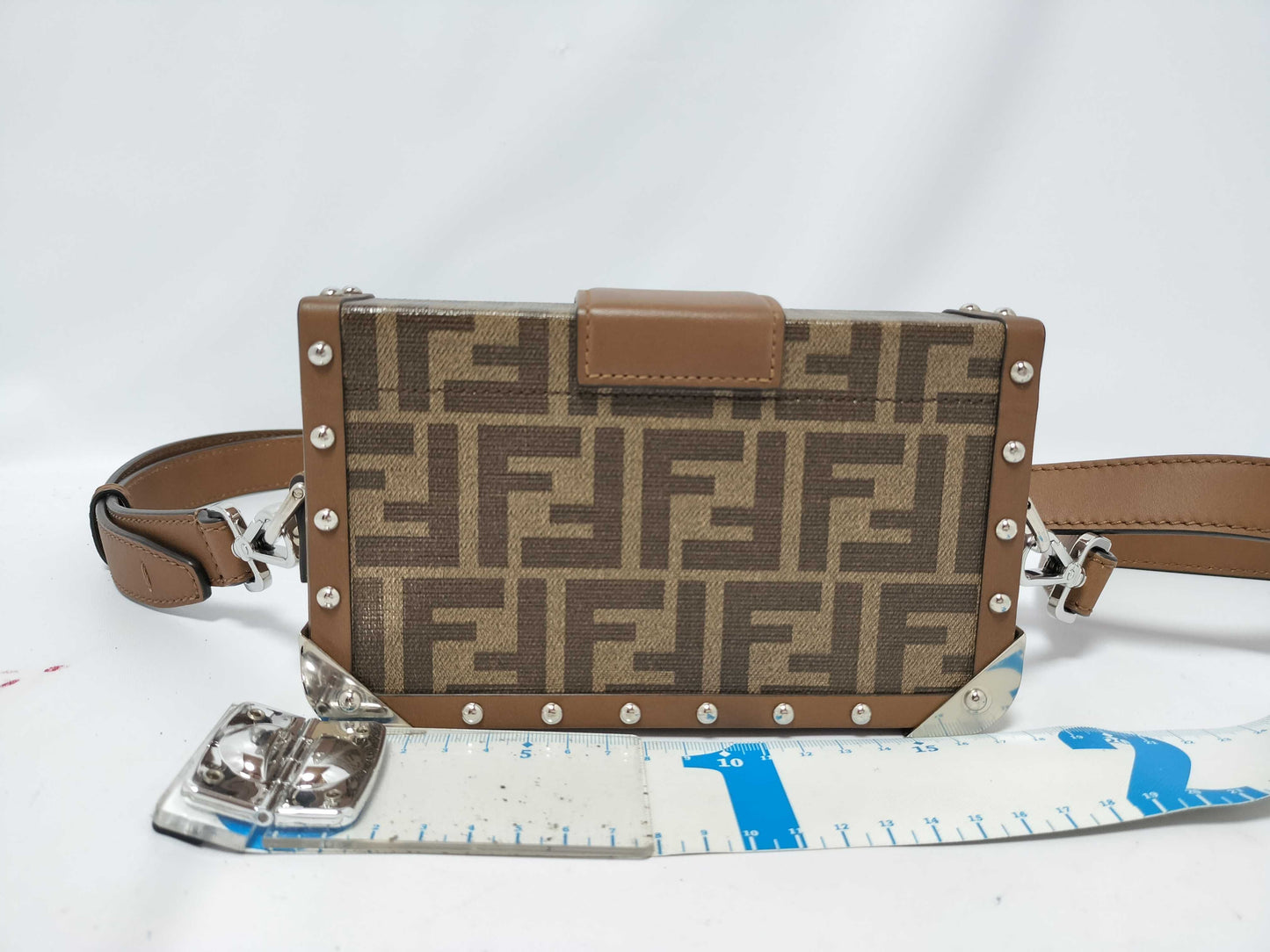 FENDI Zucca pattern FENDI Zucca trunk shoulder bag