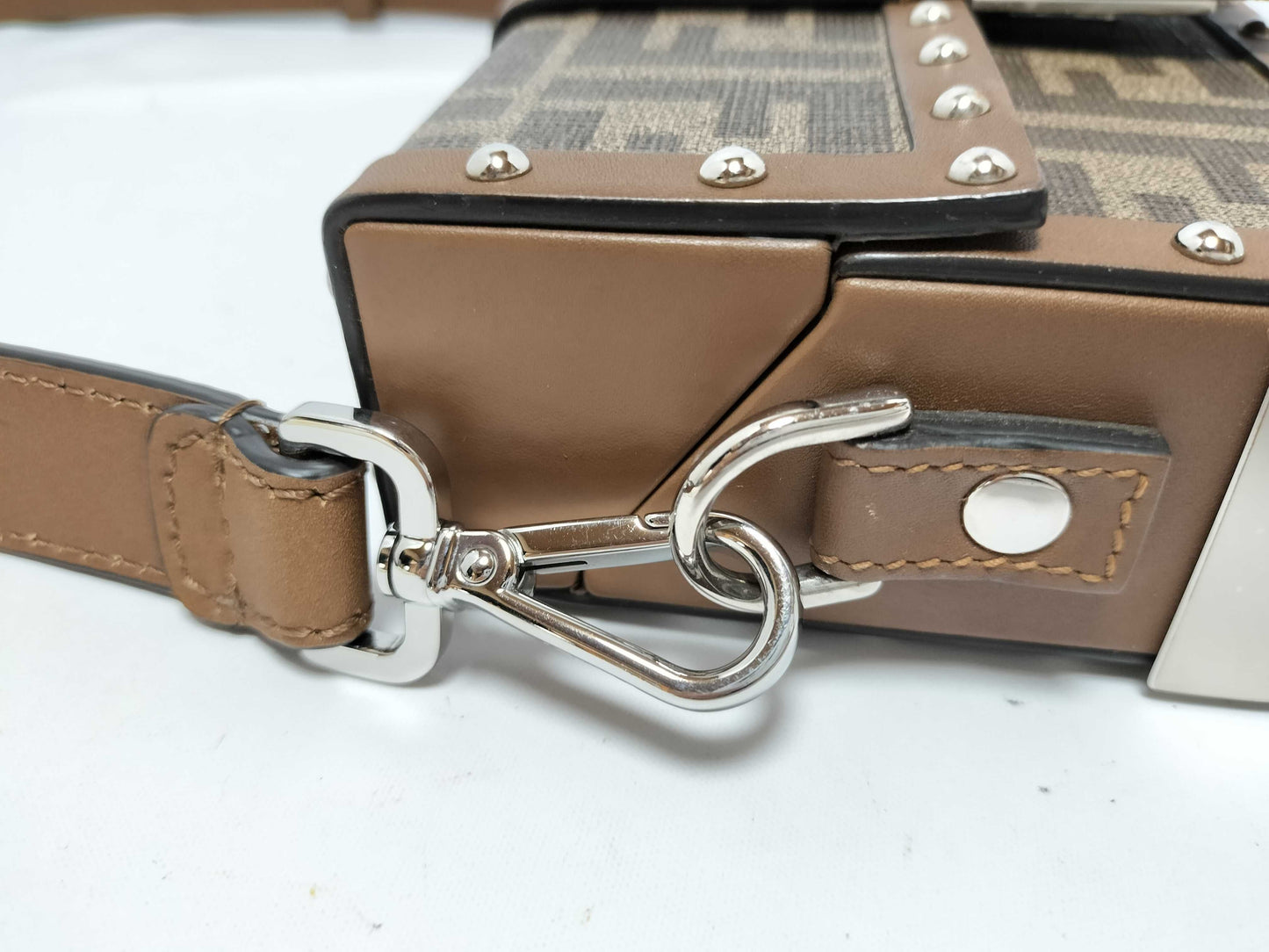 FENDI Zucca pattern FENDI Zucca trunk shoulder bag