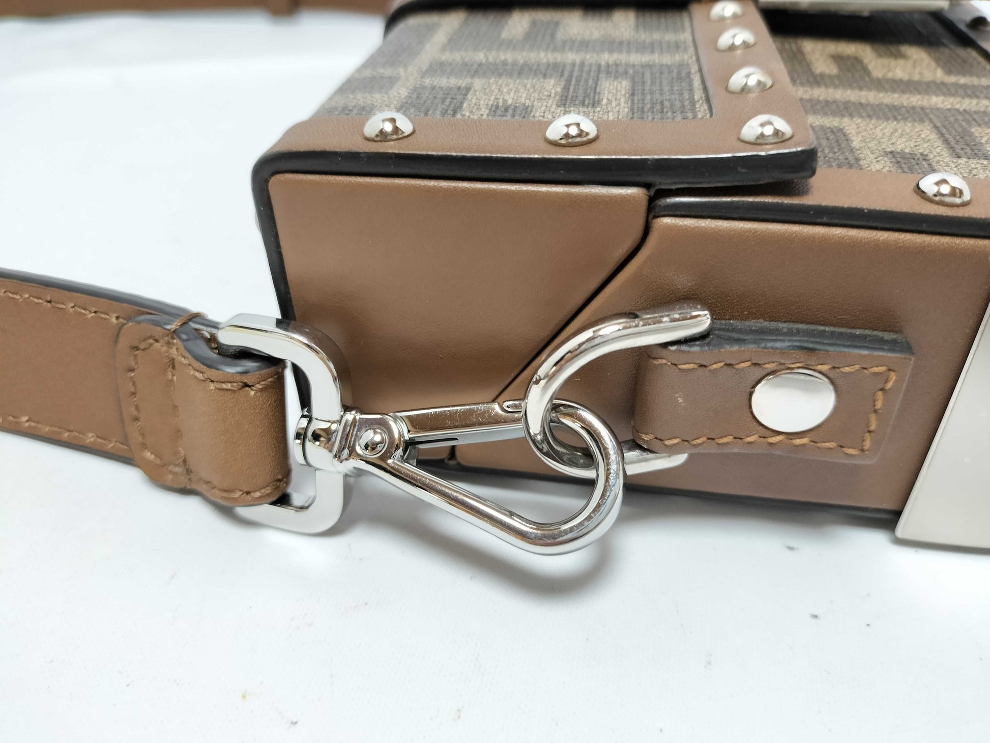 FENDI Zucca pattern FENDI Zucca trunk shoulder bag
