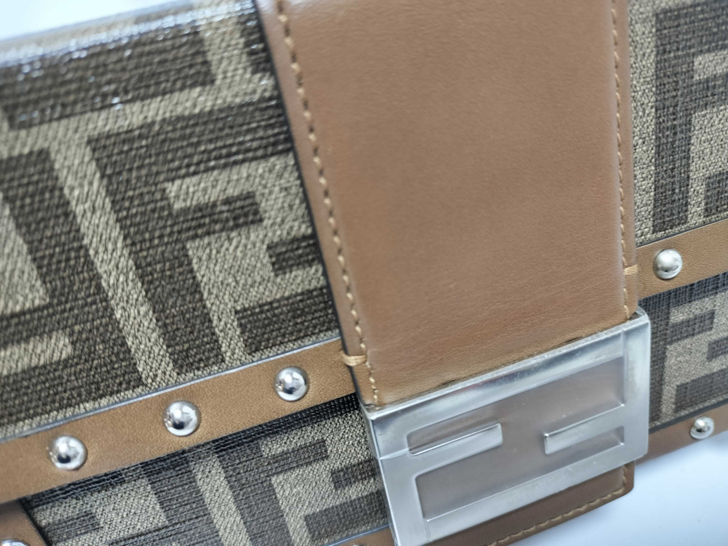 FENDI Zucca pattern FENDI Zucca trunk shoulder bag