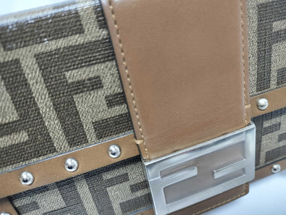 FENDI Zucca pattern FENDI Zucca trunk shoulder bag