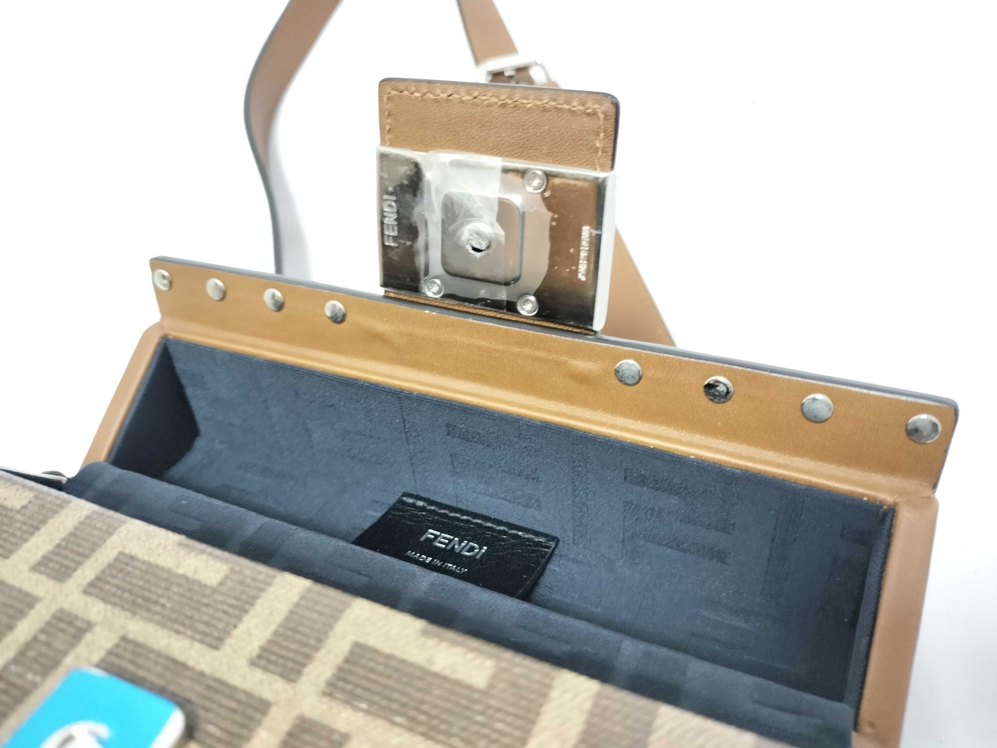FENDI Zucca pattern FENDI Zucca trunk shoulder bag