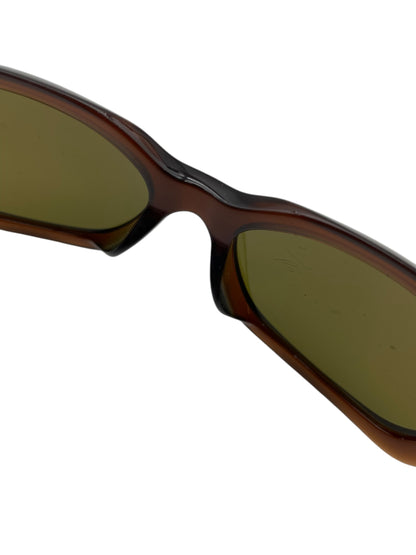  CHANEL CHANEL Chanel Sunglasses Coco Mark Brown with Case Sunglasses/Eyeglasses