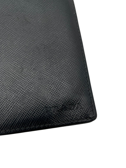 PRADA PRADA Prada long wallet black wallet