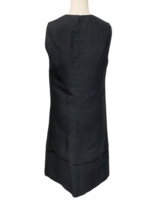 CELINE CELINE Dress, 100% Linen, Black, Made in France