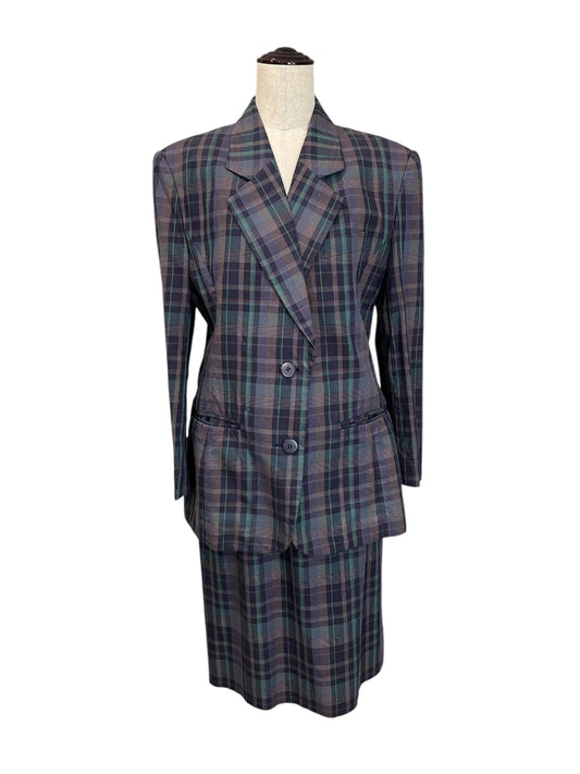 BURBERRY BURBERRY Skirt Suit Formal Check Pattern M Size 7AR-9AR C-TK83 Other Apparel