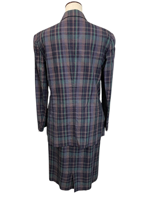 BURBERRY BURBERRY Skirt Suit Formal Check Pattern M Size 7AR-9AR C-TK83 Other Apparel
