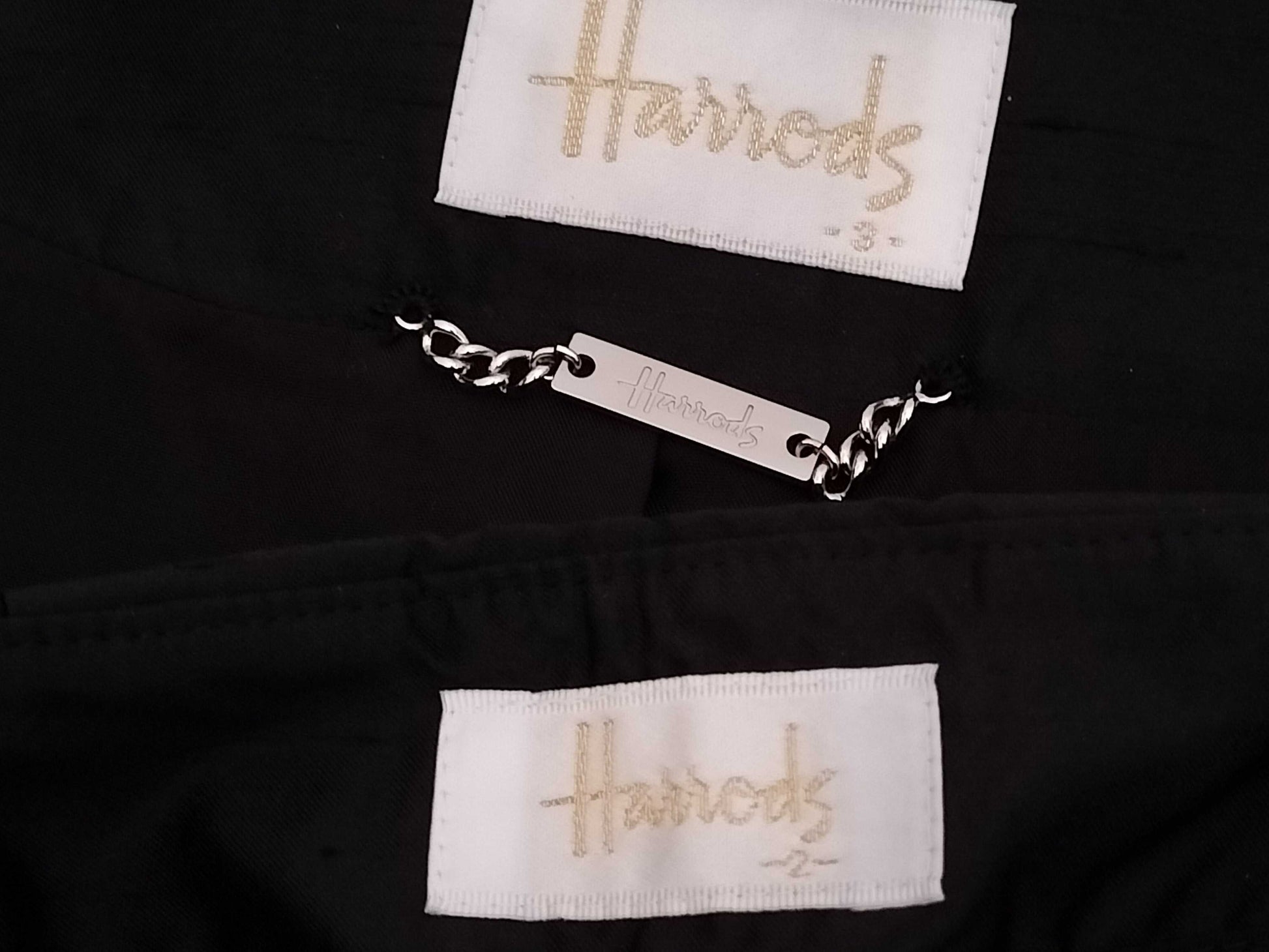 Harrods Harrods Summer Silk Skirt Set Black Other Apparel