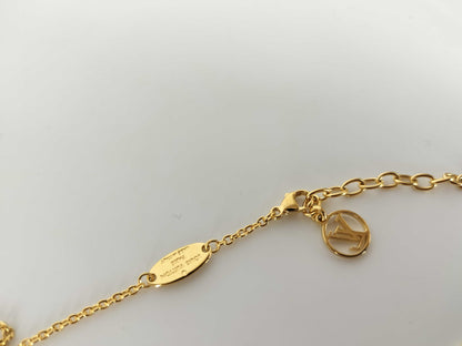 LOUIS VUITTON M61083 LOUIS VUITTON Essential V Gold Necklace M61083 Necklace