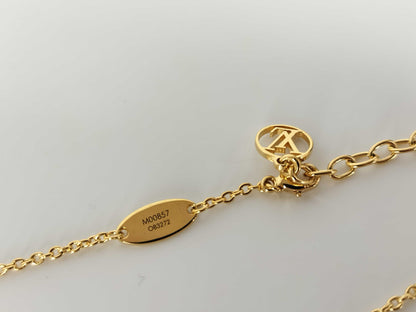 LOUIS VUITTON M61083 LOUIS VUITTON Essential V Gold Necklace M61083 Necklace